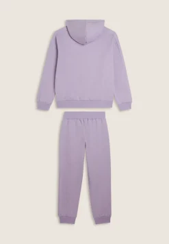 Freddy Tuta Bambina con cappuccio e glitter logo- Tute Sportive