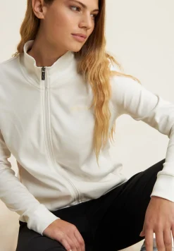 Freddy Tuta con zip e collo alto in tessuto interlock di cotone-Donna Pilates|Ginnastica