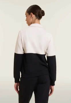 Freddy Tuta con zip e collo alto decorata da inserti animalier-Donna Ginnastica|Tute