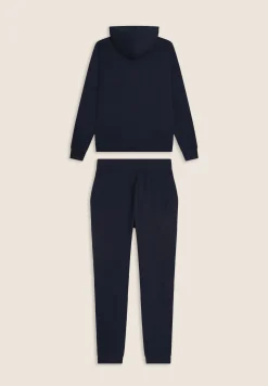 Freddy Tuta donna con zip, cappuccio e logo con perline dorate-Donna Tute