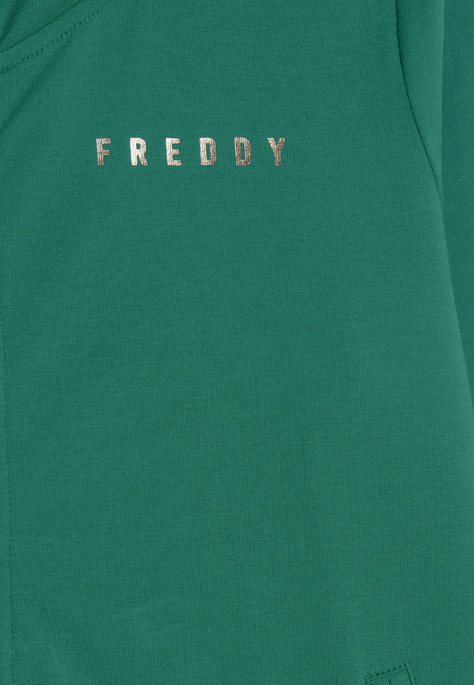 Freddy Tuta donna con zip, collo alto e spacchi laterali su fondo gamba-Donna Tute