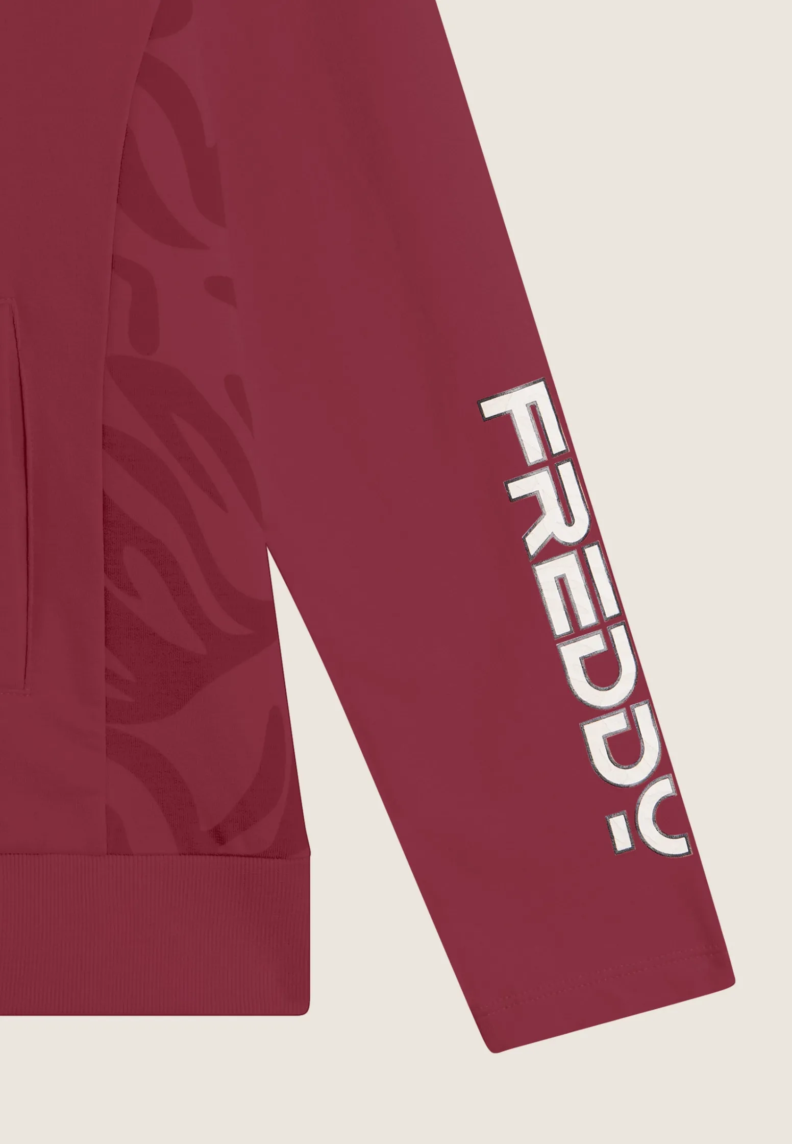 Freddy Tuta donna dettagli florali con zip, cappuccio e gamba dritta-Donna Pilates|Ginnastica