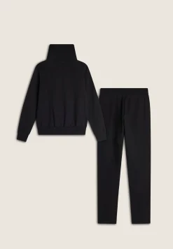 Freddy Tuta donna in felpa con zip e ampio collo in costina-Donna Ginnastica|Tute