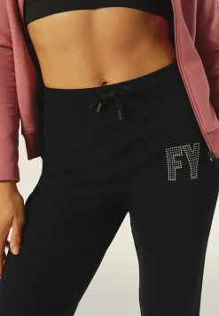 Freddy Tuta donna in felpa con zip e collo alto dettagli in perline-Donna Ginnastica|Tute