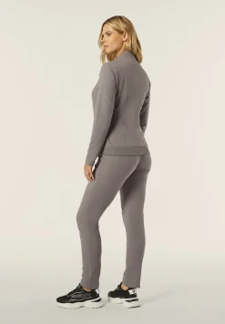 Freddy Tuta donna in felpa con zip e collo alto dettagli in perline-Donna Ginnastica|Tute