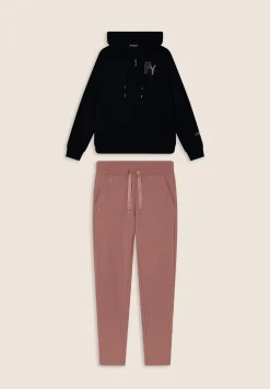Freddy Tuta donna in French Terry Modal con zip e cappuccio-Donna Tute