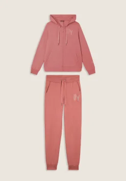Freddy Tuta donna in French Terry Modal con zip e cappuccio-Donna Tute