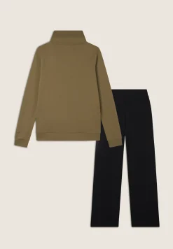 Freddy Tuta interlock comfort fit con zip e collo alto ampio-Donna Pilates|Ginnastica