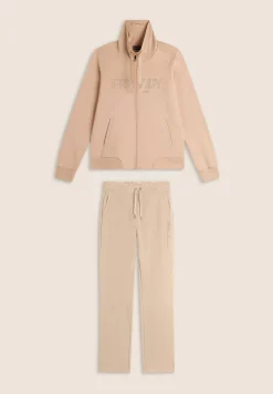 Freddy Tuta sportiva Donna con Zip e Collo alto e pantaloni wide-Donna Ginnastica|Tute