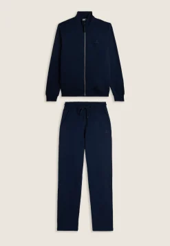 Freddy Tuta sportiva in cotone con felpa zip e pantaloni dritti-Uomo Tute Sportive