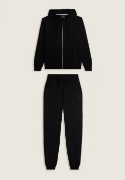 Freddy Tuta sportiva in cotone con felpa cappuccio e zip-Uomo Tute Sportive