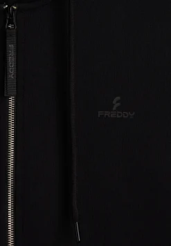 Freddy Tuta sportiva in cotone con felpa cappuccio e zip-Uomo Tute Sportive